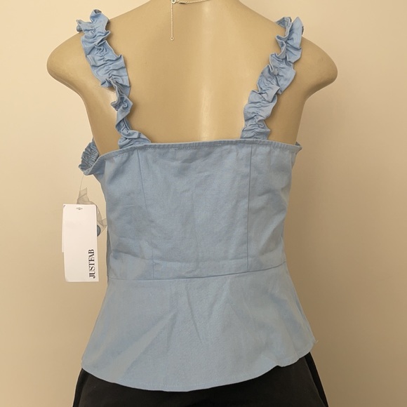Baby blue top - Picture 4 of 4